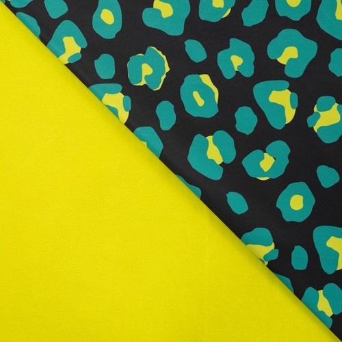 Softshell coulored leopard lime